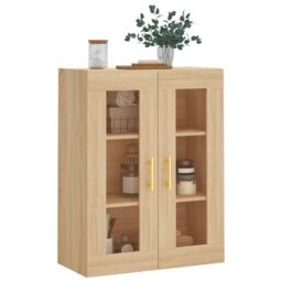 Berkfield Home Wall Mounted Cabinet Sonoma Oak 69.5x34x90 cm in Brown - thumbnail 4