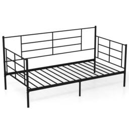 Kelvenix Single Size Daybed 2-in-1 Sofa Bed in Black