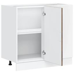 Berkfield Home Kitchen Base Cabinet Kalmar Smoked Oak Engineered Wood in Brown - thumbnail 5