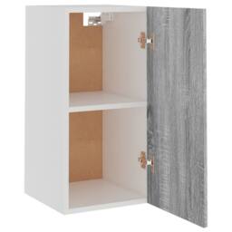 Berkfield Home Hanging Cabinet Grey Sonoma 29.5x31x60 cm Engineered Wood - thumbnail 6