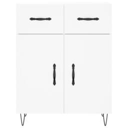Berkfield Home Highboard White 69.5x34x180 cm Engineered Wood - thumbnail 8