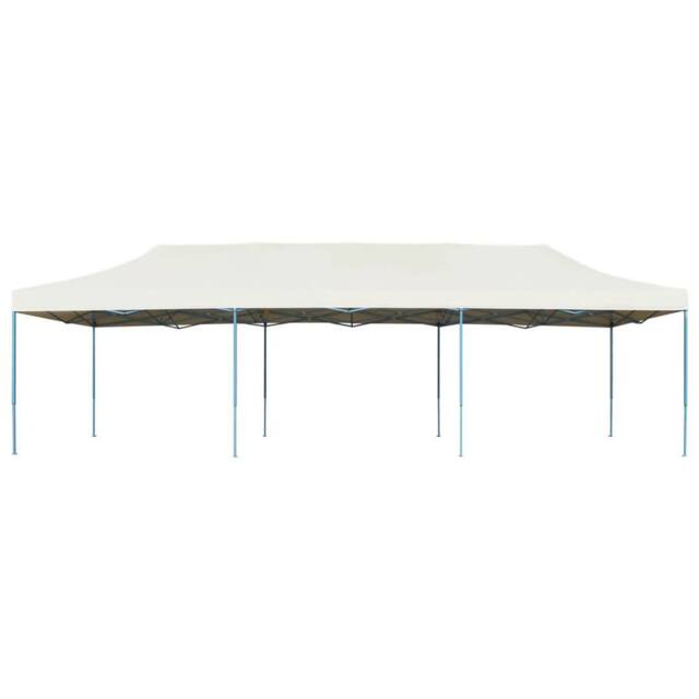 Berkfield Home Folding Pop-up Party Tent 3x9 m Cream in Beige - image 1