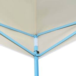 Berkfield Home Folding Pop-up Party Tent 3x9 m Cream in Beige - thumbnail 5