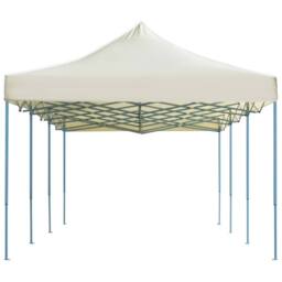 Berkfield Home Folding Pop-up Party Tent 3x9 m Cream in Beige - thumbnail 3
