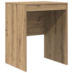 Berkfield Home Writing Desk Artisan oak Engineered wood 60 x 50 x 76 cm in Brown - thumbnail 2