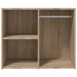 Berkfield Home Dressing Cabinet Sonoma Oak 80x40x65 cm Engineered Wood in Light Tan - Size: 80 x 40 x 65 cm - thumbnail 3