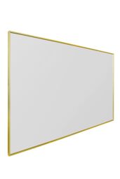 "MirrorOutlet Gold Aluminium Edged Wall Leaner Mirror 68"" X 43"" (174 X 110CM) - Size: 1 Pack" - thumbnail 5