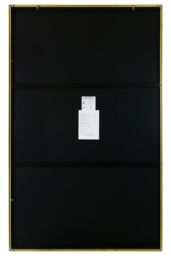 "MirrorOutlet Gold Aluminium Edged Wall Leaner Mirror 68"" X 43"" (174 X 110CM) - Size: 1 Pack" - thumbnail 3
