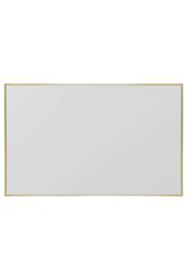 "MirrorOutlet Gold Aluminium Edged Wall Leaner Mirror 68"" X 43"" (174 X 110CM) - Size: 1 Pack" - thumbnail 4