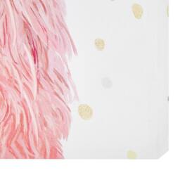 Wyld and Coco Pink Llama Canvas Art 60 x 80 cm for Kids Room Decor - Size: 60 cm x 90 cm - thumbnail 3