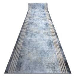 RugsX Anti-Slip Lotus Runner in Silver - Size: 120 cm x 100 cm - thumbnail 1