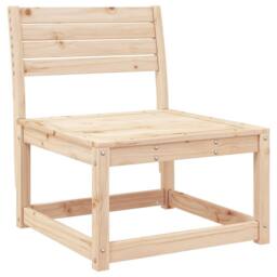 Berkfield Home 4 Piece Garden Lounge Set Solid Wood Pine in Brown - thumbnail 5