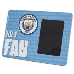 Manchester City FC No.1 Fan Photo Frame in Mid Blue - thumbnail 1