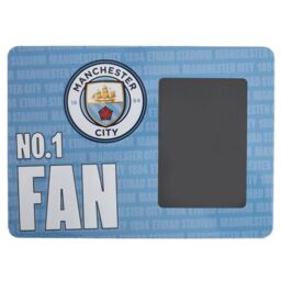 Manchester City FC No.1 Fan Photo Frame in Mid Blue - thumbnail 3