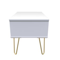 Ready Assembled 2 U Bexley 1 Drawer Wide Side Table (Ready Assembled) in Pink - thumbnail 2