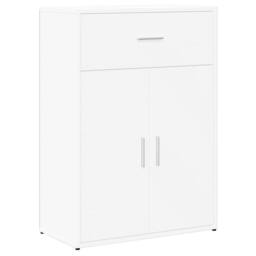 Berkfield Home Sideboards 2 pcs White 60x30x84 cm Engineered Wood - Size: 60 x 30 x 84 cm - thumbnail 4