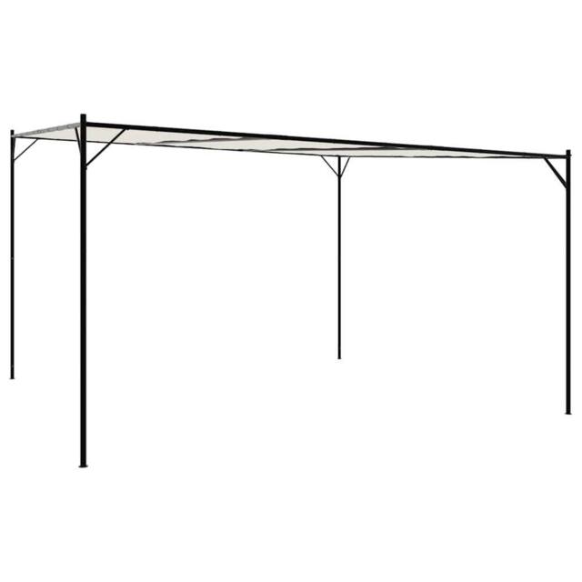 Berkfield Home Gazebo White 4x4 m 180 g/m ² Fabric & Steel - image 1