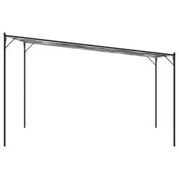 Berkfield Home Gazebo White 4x4 m 180 g/m ² Fabric & Steel - thumbnail 5