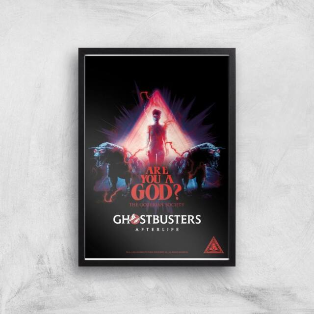 Ghostbusters Are You A God? Giclee Art Print - Size: A2