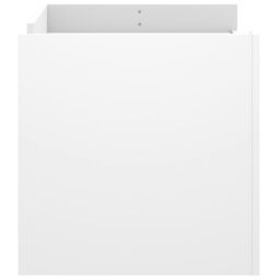 Berkfield Home Coffee Table White 100x50x50 cm Engineered Wood - Size: 100 x 50 x 50 cm - thumbnail 5