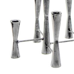 Ivyline Parker 11 Piece Silver Candle Centerpiece H42cm W52cm - thumbnail 2