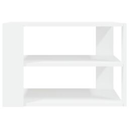Berkfield Home Coffee Table White 59.5x59.5x40 cm Engineered Wood - thumbnail 6