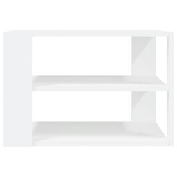 Berkfield Home Coffee Table White 59.5x59.5x40 cm Engineered Wood - thumbnail 4