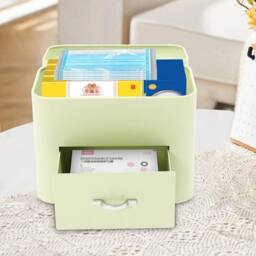 Kelvenix Retro Large Bread Box Storage Counter Oraganizer in Green - thumbnail 4