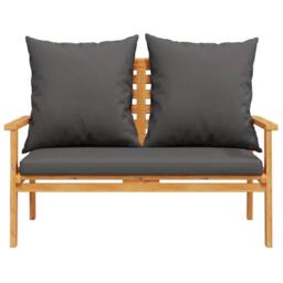 Berkfield Home Beautiful 3 Piece Garden Lounge Set with Cushions Solid Wood Acacia in Brown - thumbnail 5
