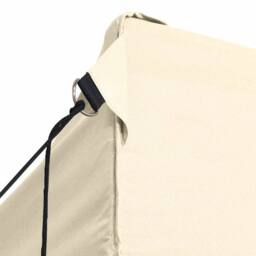 Berkfield Home Foldable Tent Pop-Up with 4 Side Walls 3x4.5 m Cream White - thumbnail 7