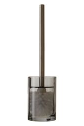 Orsina Ridley Toilet Brush With Holder in Clear - thumbnail 1