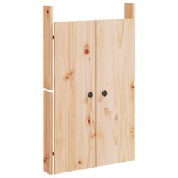 Berkfield Home Outdoor Kitchen Cabinet Solid Wood Pine in Light Tan - thumbnail 7