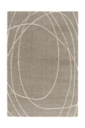 The Rug Shop UK Natural Modern Abstract Polyester Easy To Clean Natural Area Rug - Size: 200 cm x 290 cm - thumbnail 6