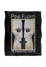 Pink Floyd The Division Bell Silky Touch Super Soft Throw Blanket 152 X 127 cm in White - thumbnail 1