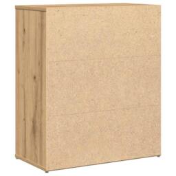 Berkfield Home Sideboard Artisan Oak 60x31x70 cm Engineered Wood in Brown - Size: 60 x 31 x 70 cm - thumbnail 8