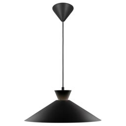 Nordlux Modern Indoor Pendant Light Black Metal E27 Retro - Mains Powered, IP20 - thumbnail 3