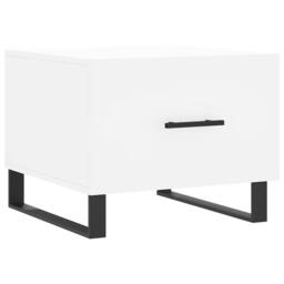 Berkfield Home Coffee Tables 2 pcs White 50x50x40 cm Engineered Wood - Size: 50 x 50 x 40 cm - thumbnail 5