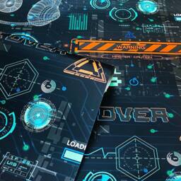 Arthouse Gamer Wallpaper in Jet Black - thumbnail 2