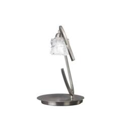 Netlighting Ice Table Lamp 1 Light G9 Satin Nickel in Grey - thumbnail 1