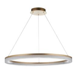 Netlighting Aurelia Pendant Gold Plated Finish & Opal Ribbed Acrylic 41W LED - thumbnail 6
