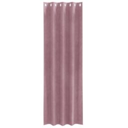 Berkfield Home Blackout Curtains with Eyelets 2 pcs Dark Pink Velvet - thumbnail 3