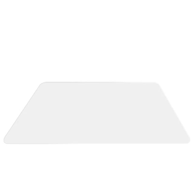 Costway 120cm x 120cm PVC Chair Mat for Hardwood Floor for Office & Home in Clear - Size: 120 cm x 120 cm - image 1
