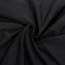 Berkfield Home Stretch Couch Slipcover Black Polyester Jersey - thumbnail 4