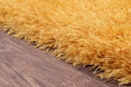 The Rug Shop UK Yellow Modern Plain Easy to clean Machine Made Plain Area Rug - Size: 180 cm x 270 cm - thumbnail 3