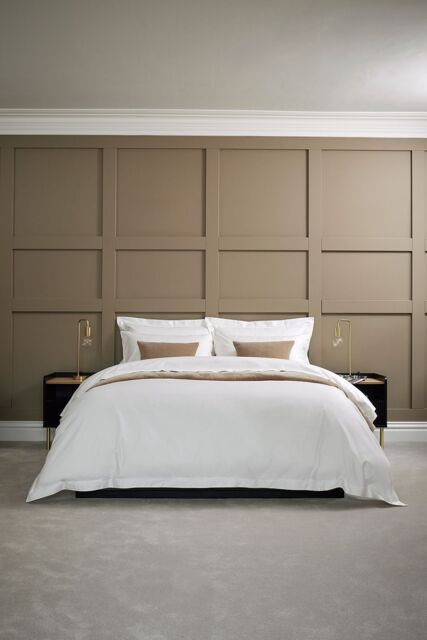 CHRISTY Premium Sateen Satin Soft Duvet Cover Sets in White - Size: Double - image 1