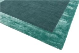 The Rug Shop UK Aqua Handmade Modern Easy to clean Border Area Rug - Size: 160 cm x 230 cm - thumbnail 2