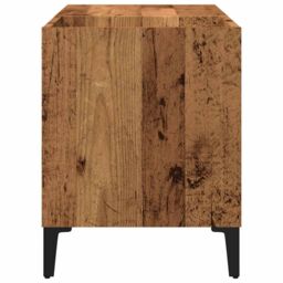 Berkfield Home Record Cabinet Old Wood 84.5x38x48 cm Engineered Wood in Brown - thumbnail 5