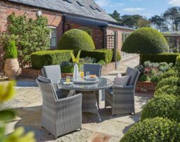 Norfolk Leisure Lifestyle Burnham XL Four Seat Set in Beige - thumbnail 1
