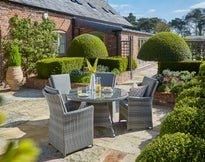 Norfolk Leisure Lifestyle Burnham XL Four Seat Set in Beige - thumbnail 6