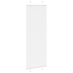 Berkfield Home Pleated Blind White 80x200 cm Fabric Width 79.4 cm Polyester - thumbnail 3